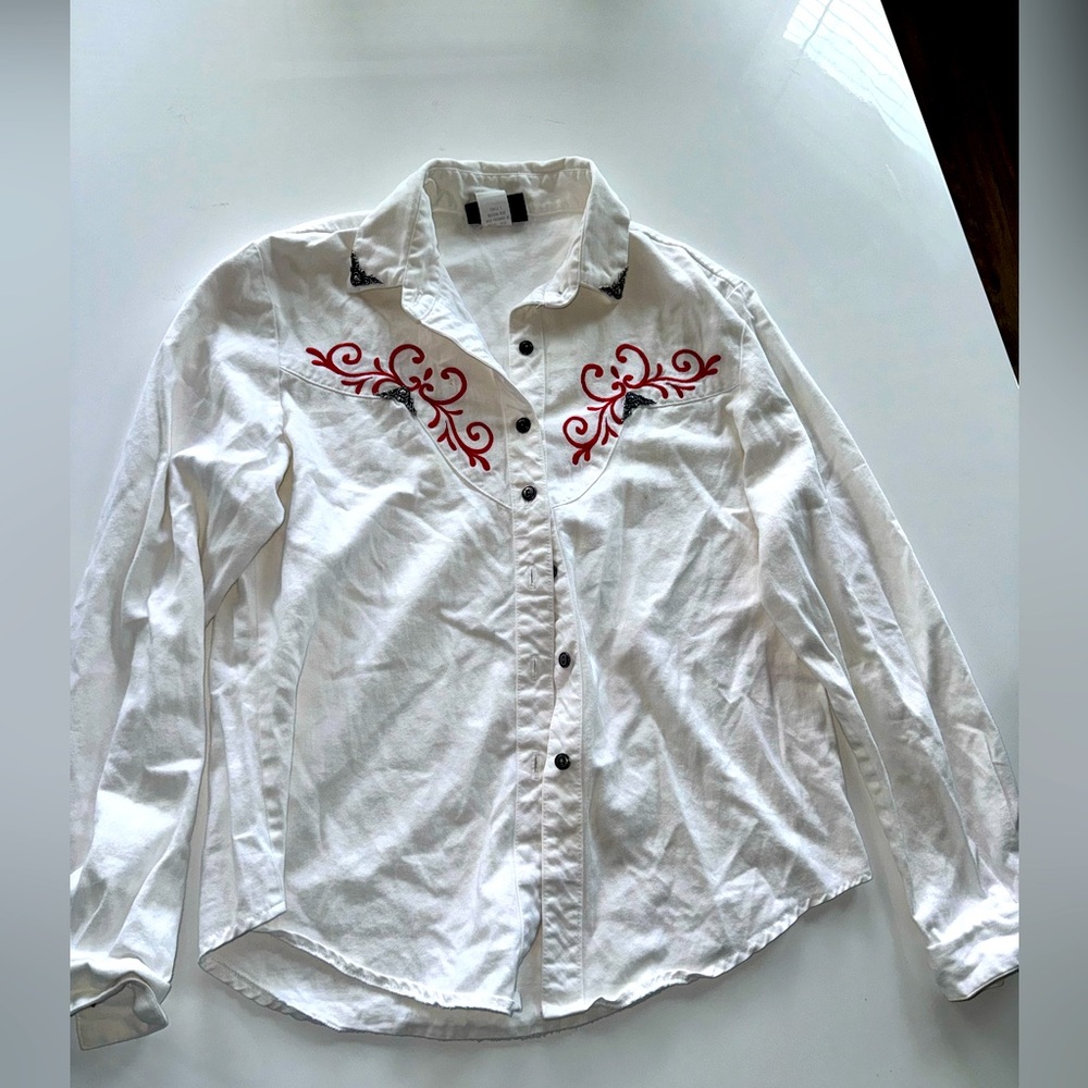 Vintage rough riders  Western shirt. 🐴 🤠
